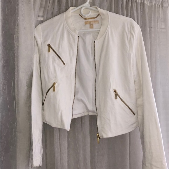 White denim like jacket - Picture 1 of 4